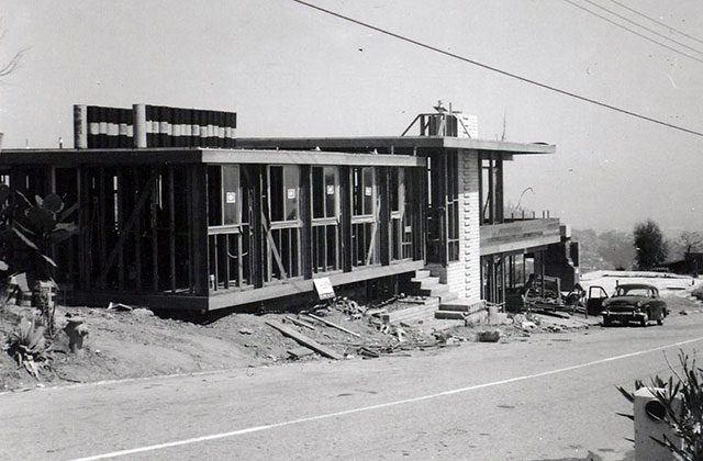 1140 Tigertail Rd. under construction, 1962